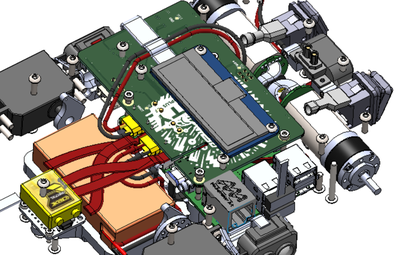 Isometric View of Chassis and Wiring