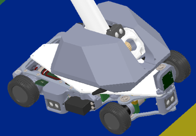 Isometric Render: Full isometric view of the robot’s attachment in its entirety